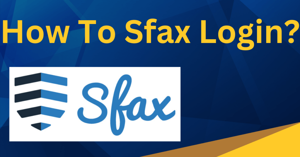 How To Sfax Login?