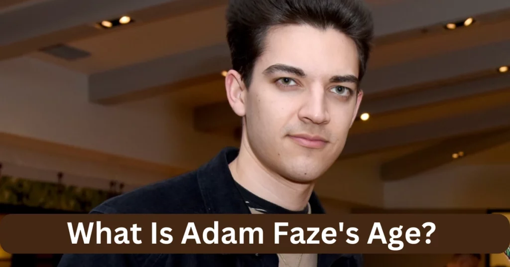 What Is Adam Faze's Age?