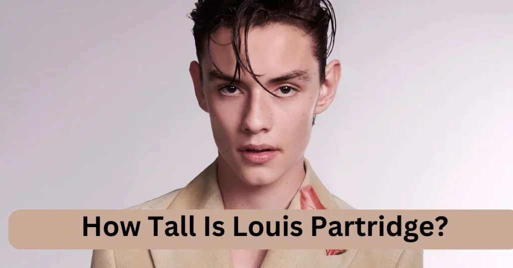 How Tall Is Louis Partridge?