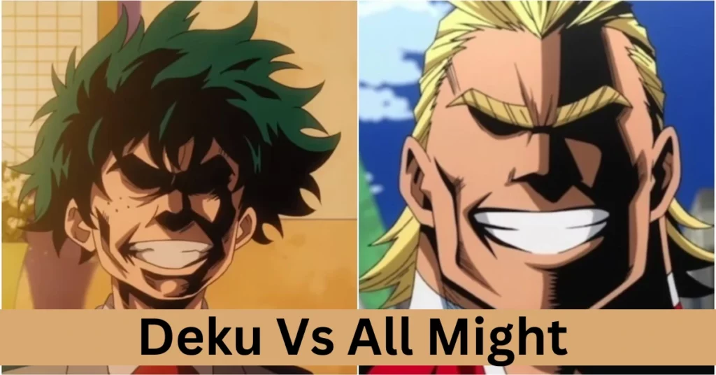 Deku vs. All Might