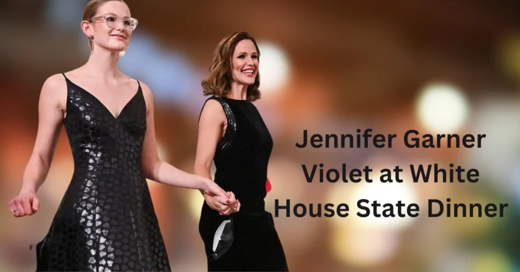 Jennifer Garner Violet at White House State Dinner