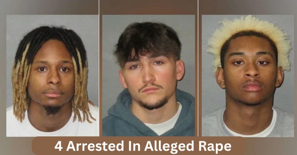 4 Arrested In Alleged Rape