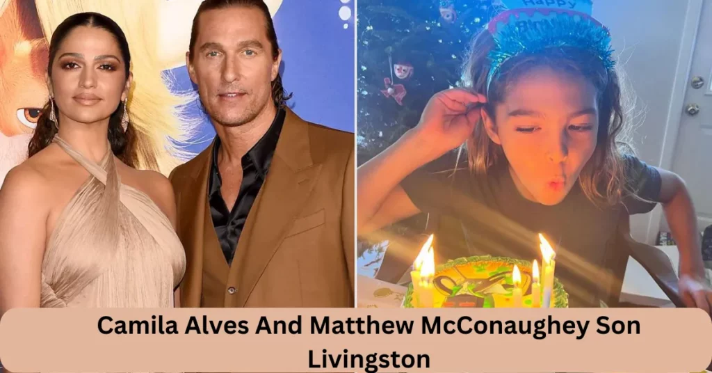 Camila Alves And Matthew McConaughey Son Livingston