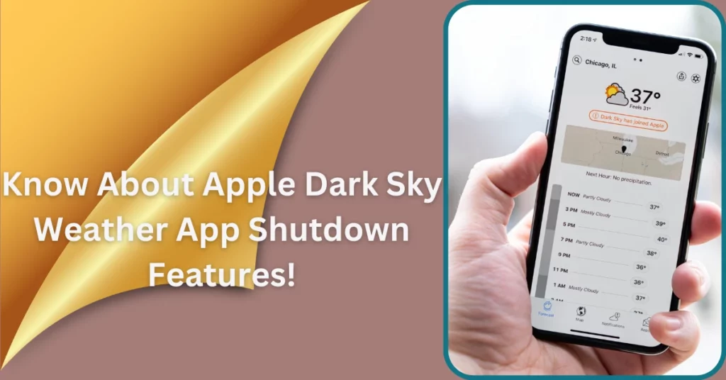 Apple Dark Sky Weather App Shutdown