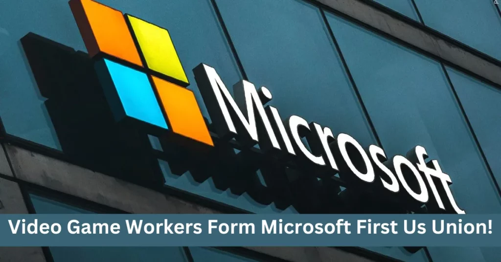 Video Game Workers Form Microsoft First Us Union!