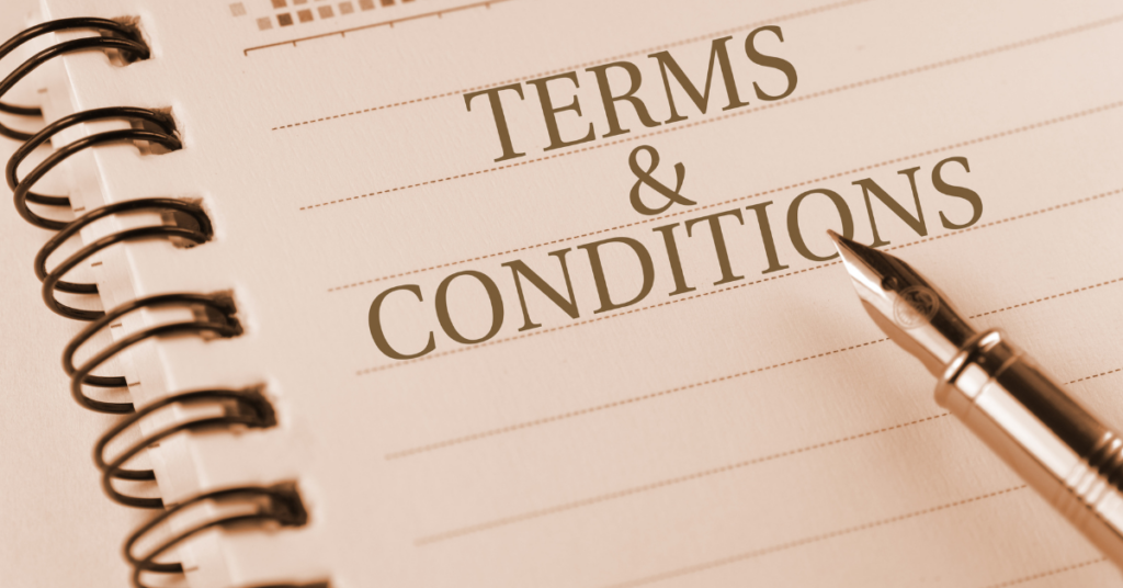 Terms & Conditions Terms & Conditions